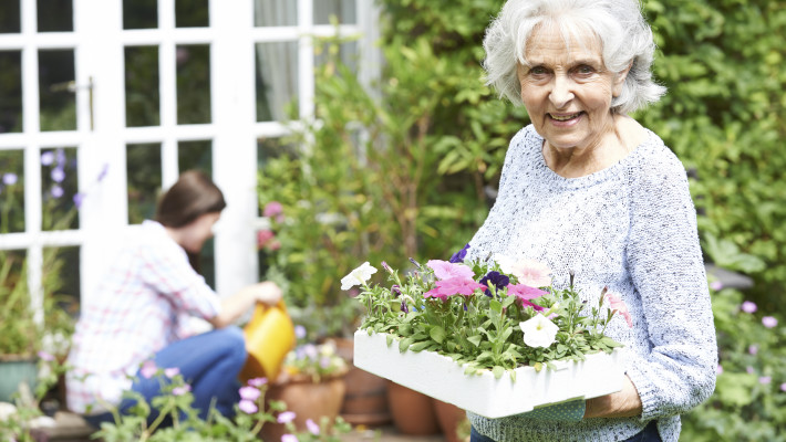 How older people can live at home safely and easily